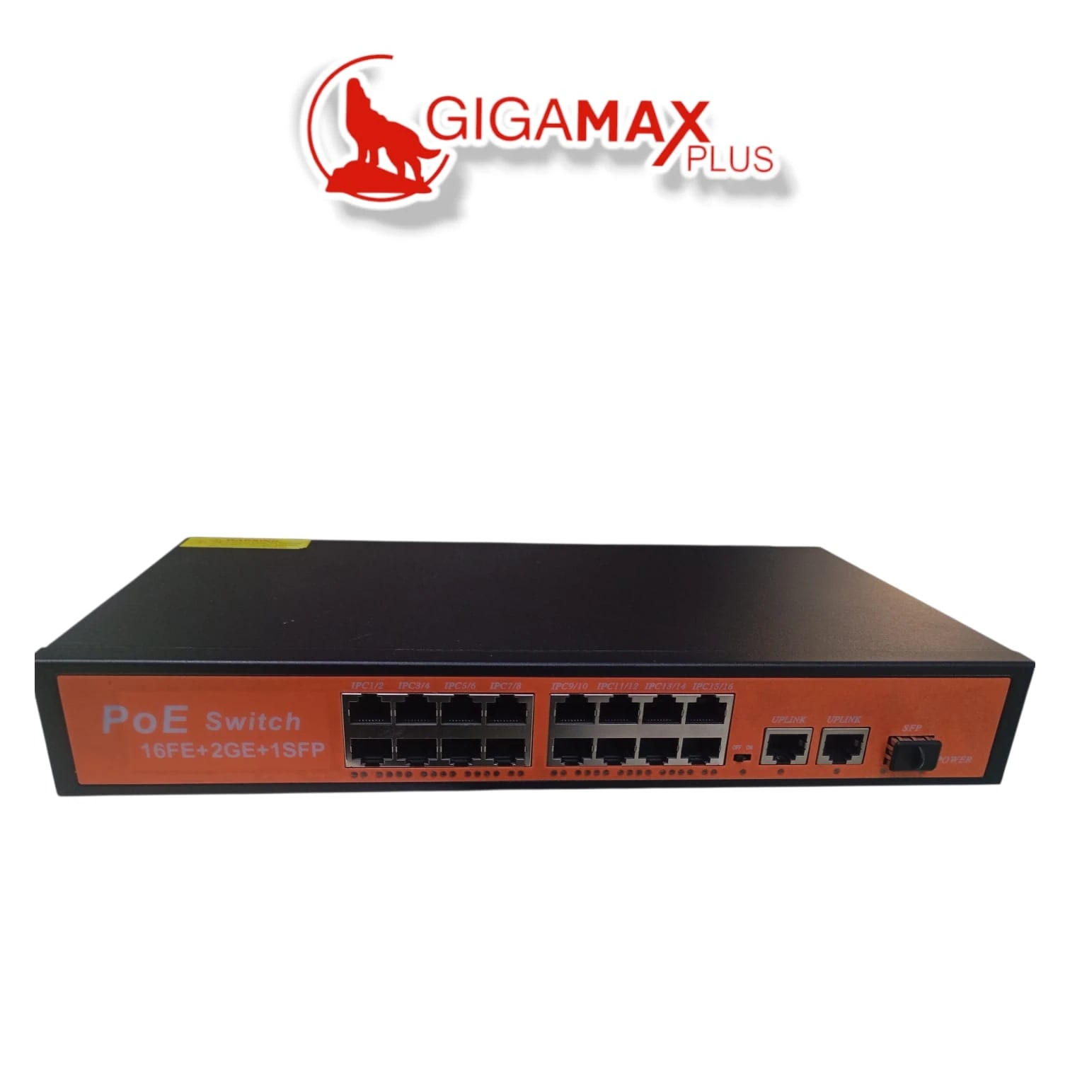 SWITCH Gigamaxplus 16PORT (POE)  10/100/1000 product photo 2