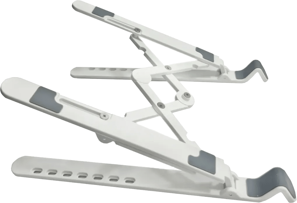 Laptop Folding Desktop Stand Gigamax Plus, 7-levels, White, GM-11 product photo 2