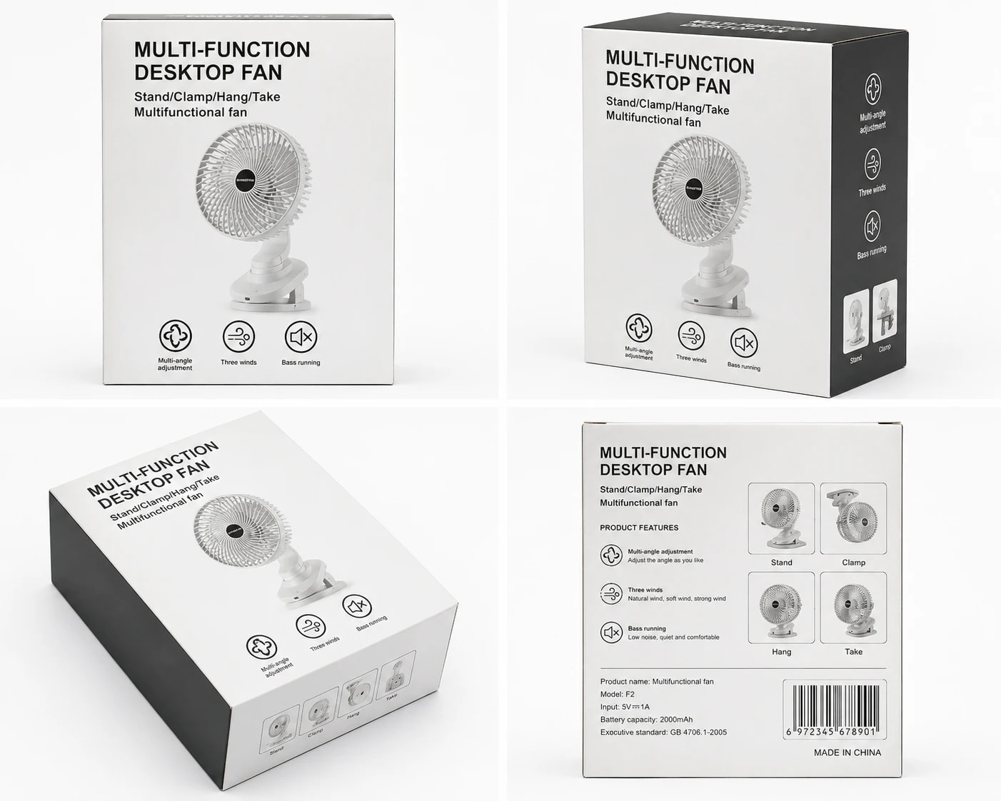FAN 104 Gigamax plus مروحة مكتب product photo 2