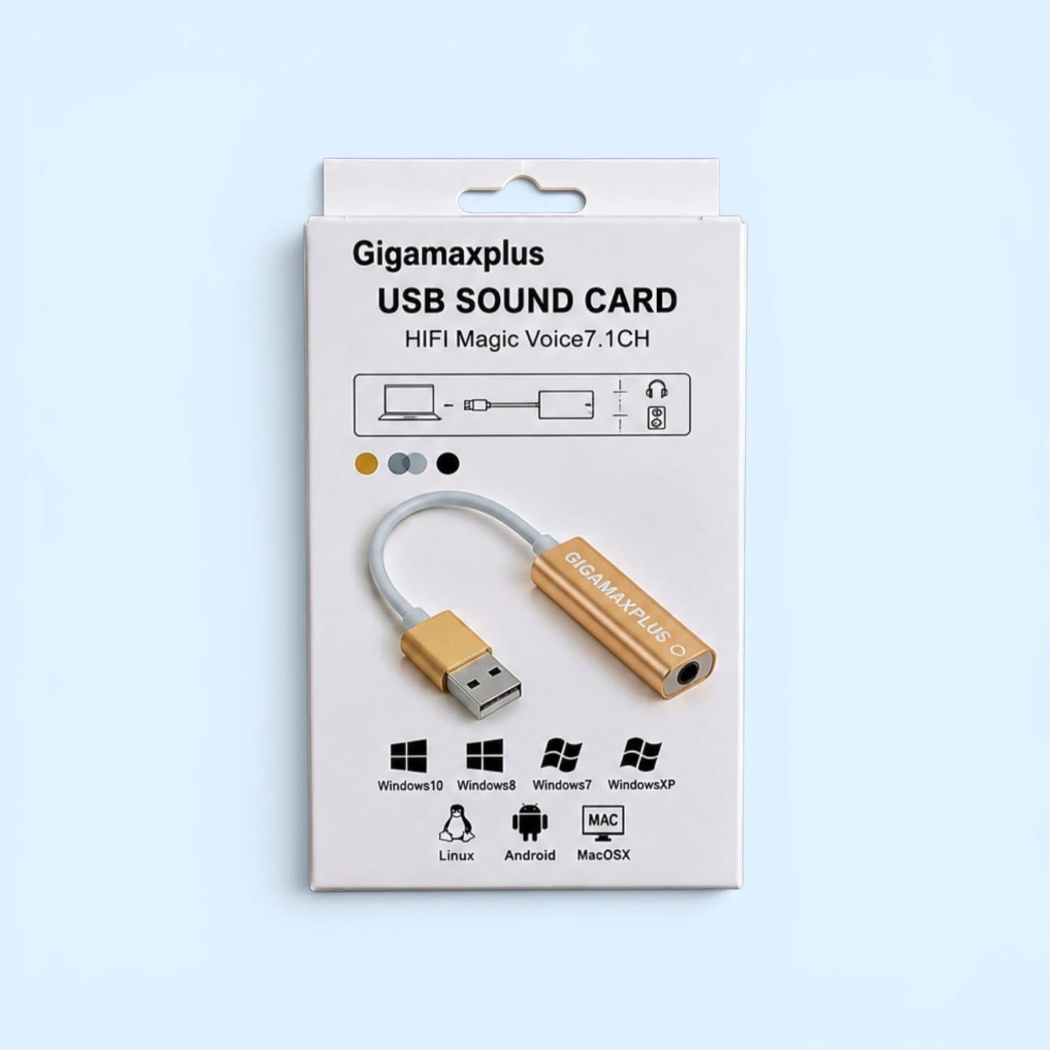 USB SOUND card 7.1CH product photo 2