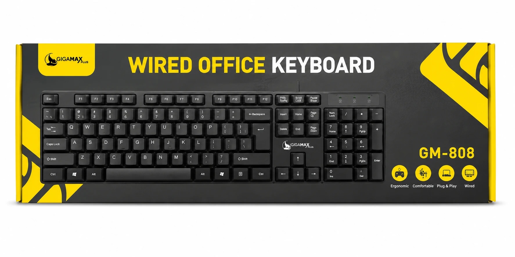 USB KEYBOARD GM-808 product photo 2