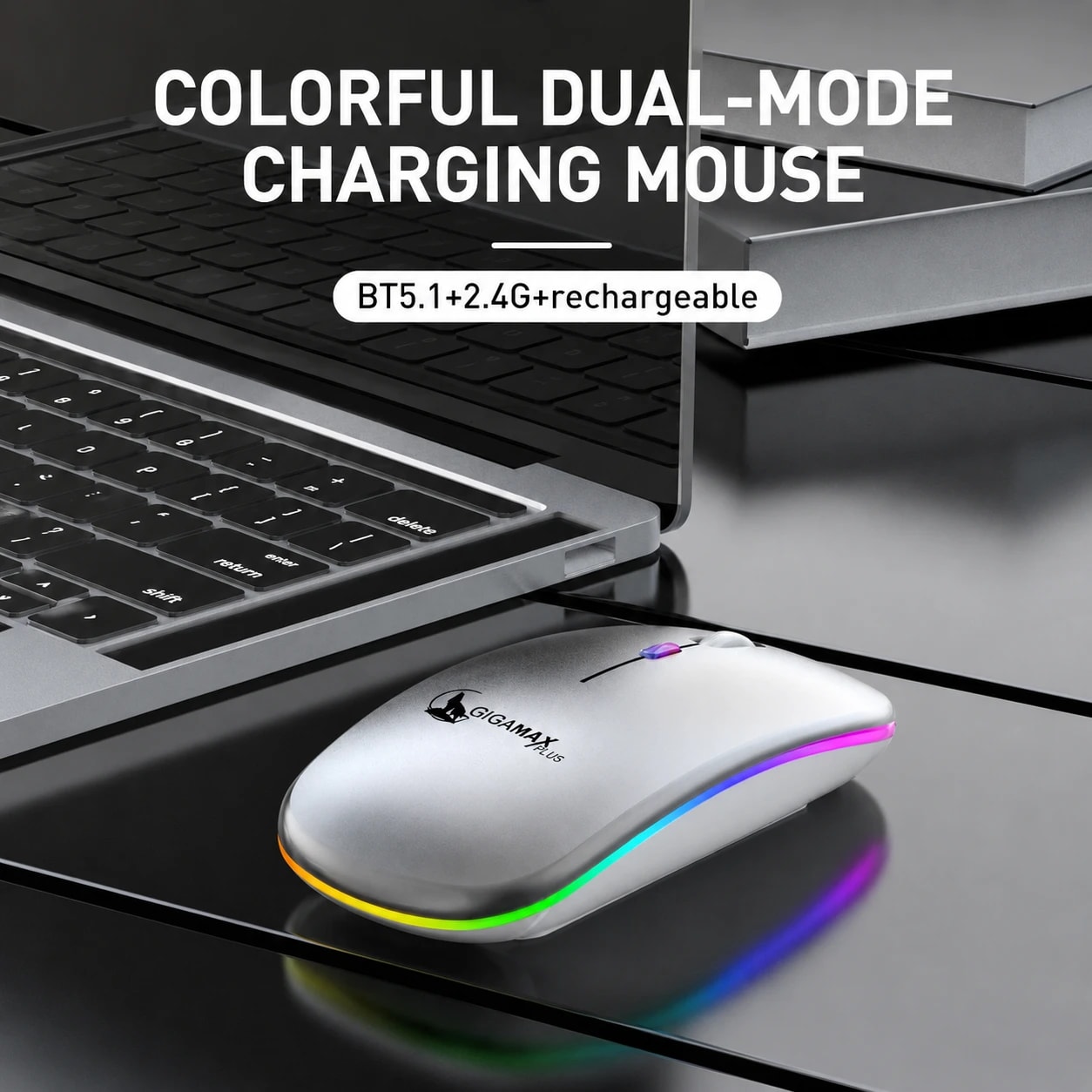 wireless mouse gm-10 gigamax plus product photo 2