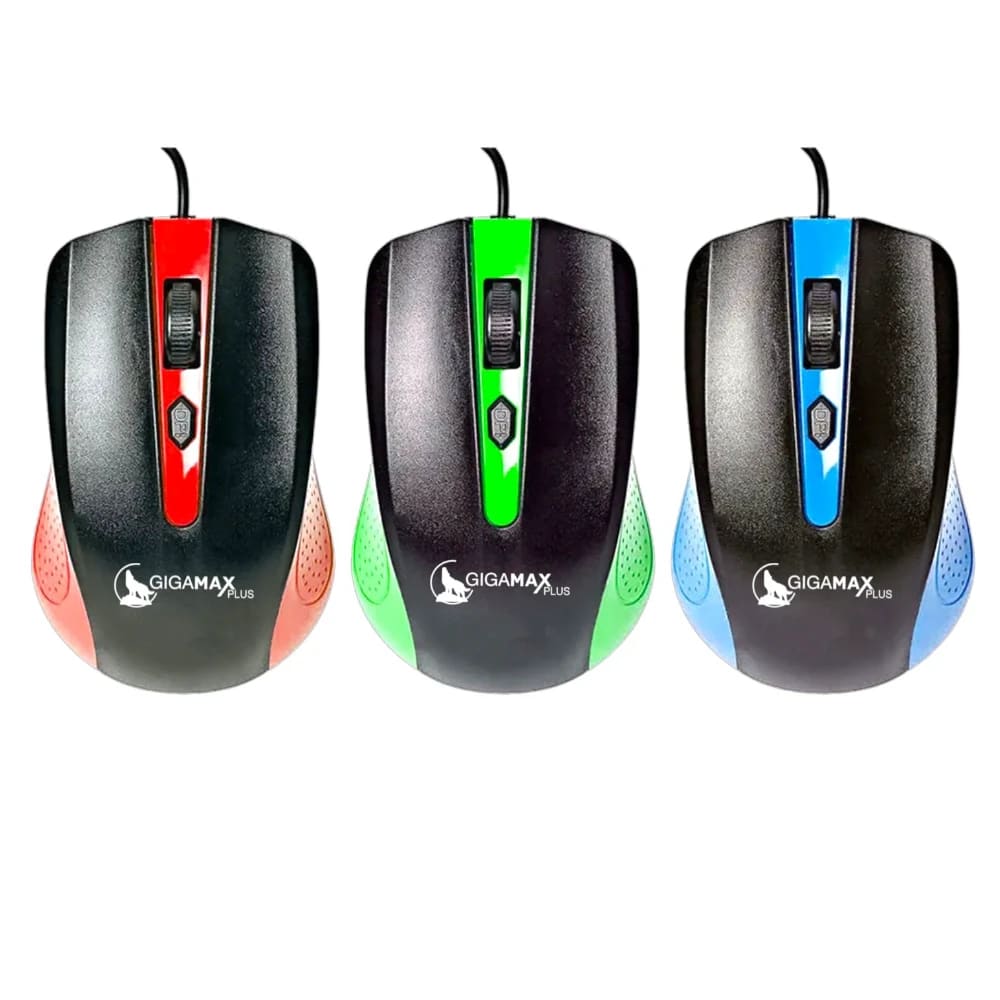 ماوس جيجاماكس بلس سلكي يو اس بي 2.0 ليزر ، 1000 نقطة في البوصة، متعدد الالوان،Gigamaxplus G-211-E product photo 2