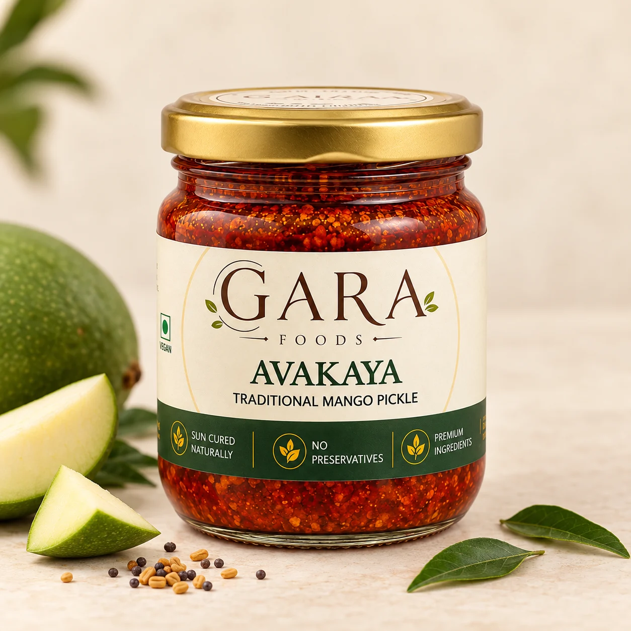 Traditional Andhra Mango Pickle 350g