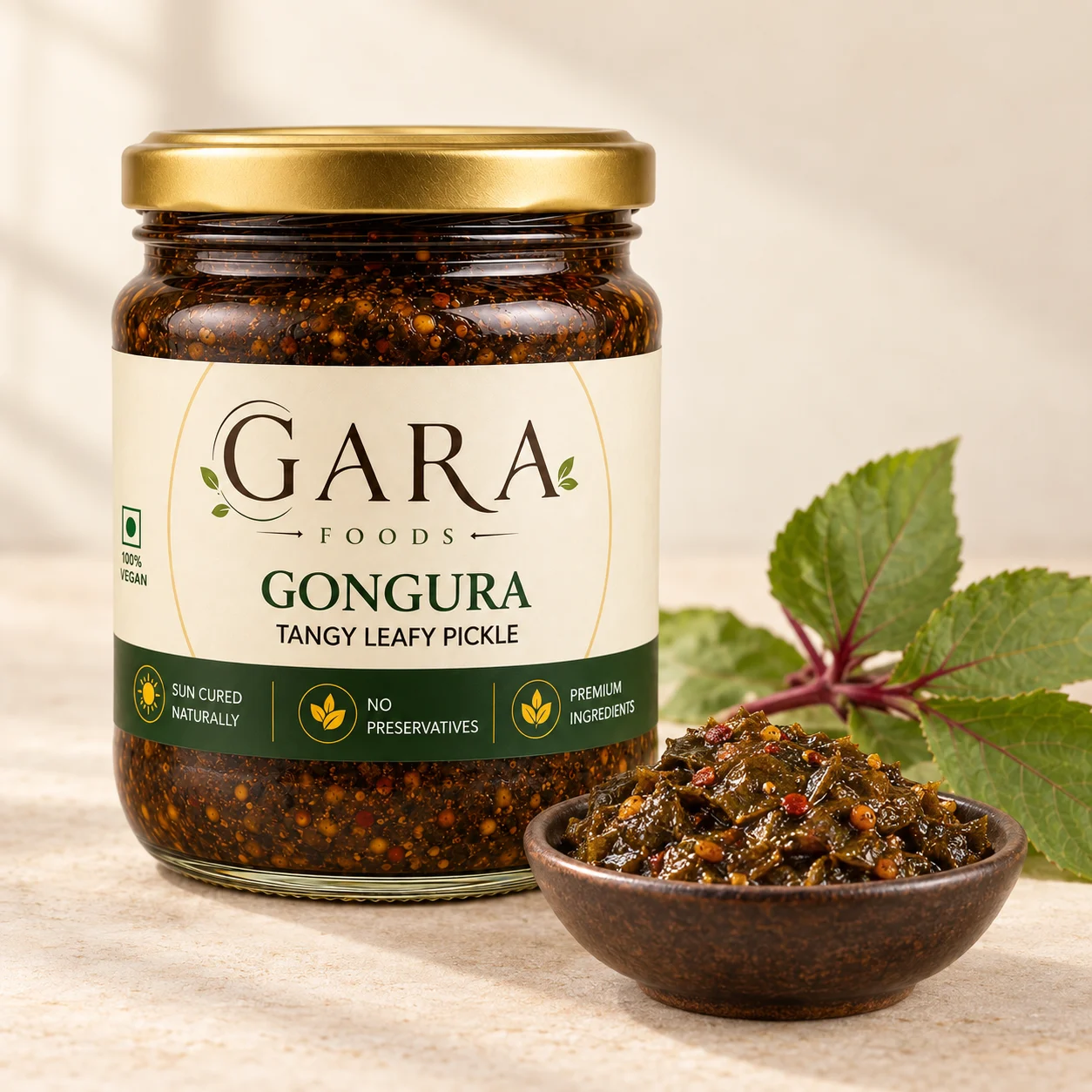 Gongura – Traditional Andhra Pickle 350g