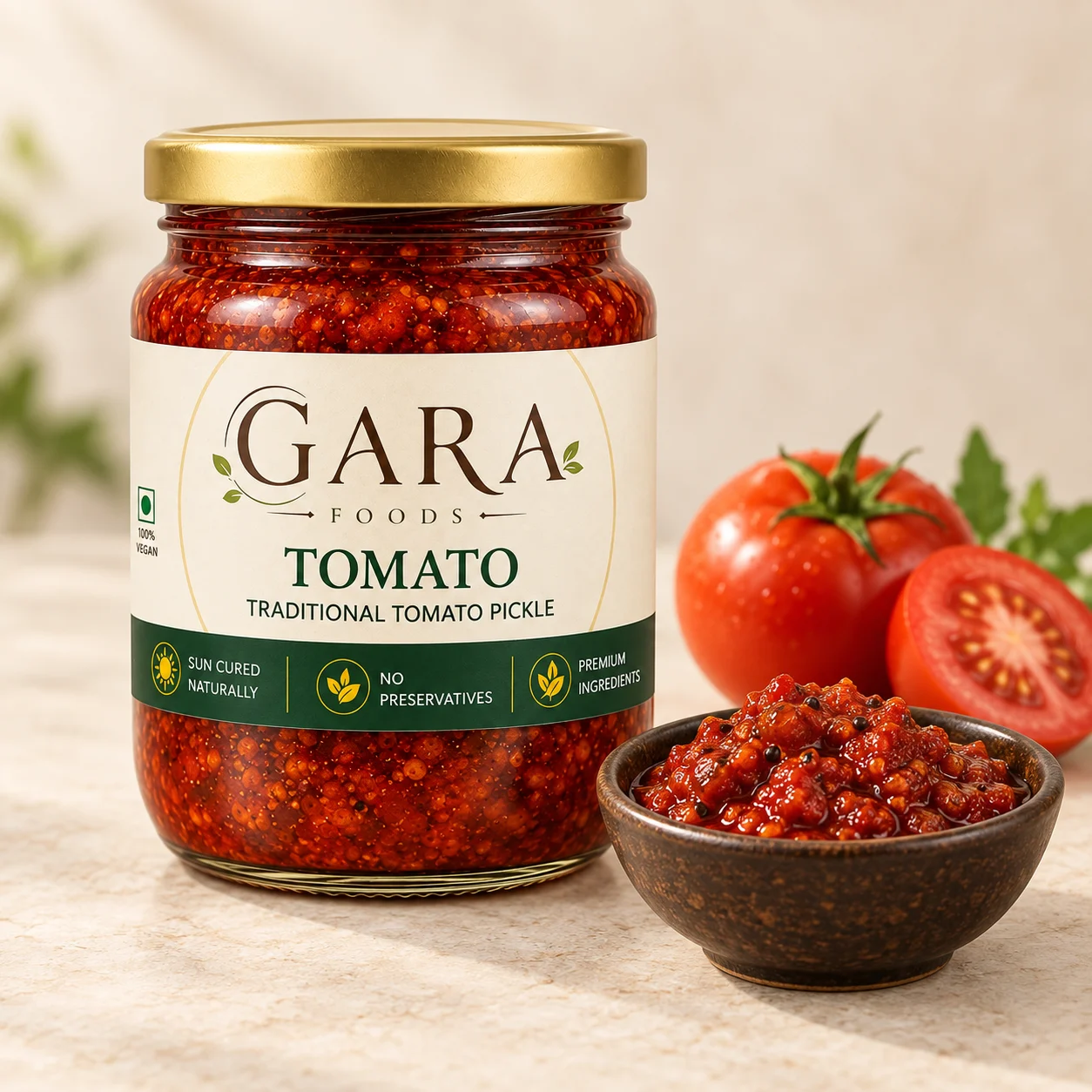 Tomato – Traditional Andhra Pickle 500g