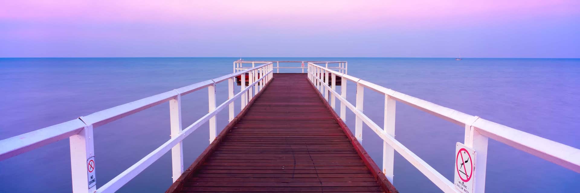Urangan Pier at sunset, Hervey Bay