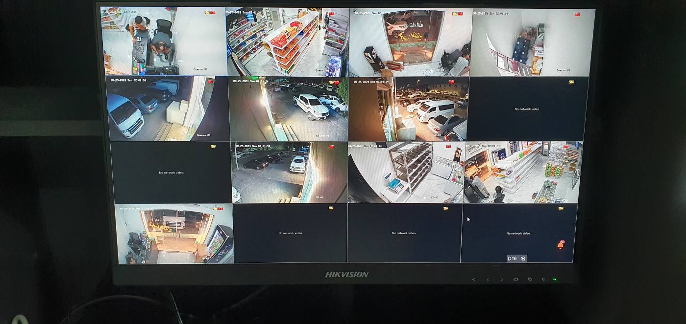 Good Food Supermarket CCTV view grid