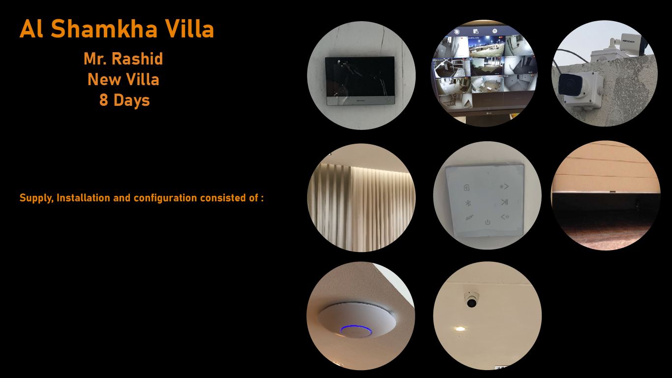 Al Shamkha Villa smart home project