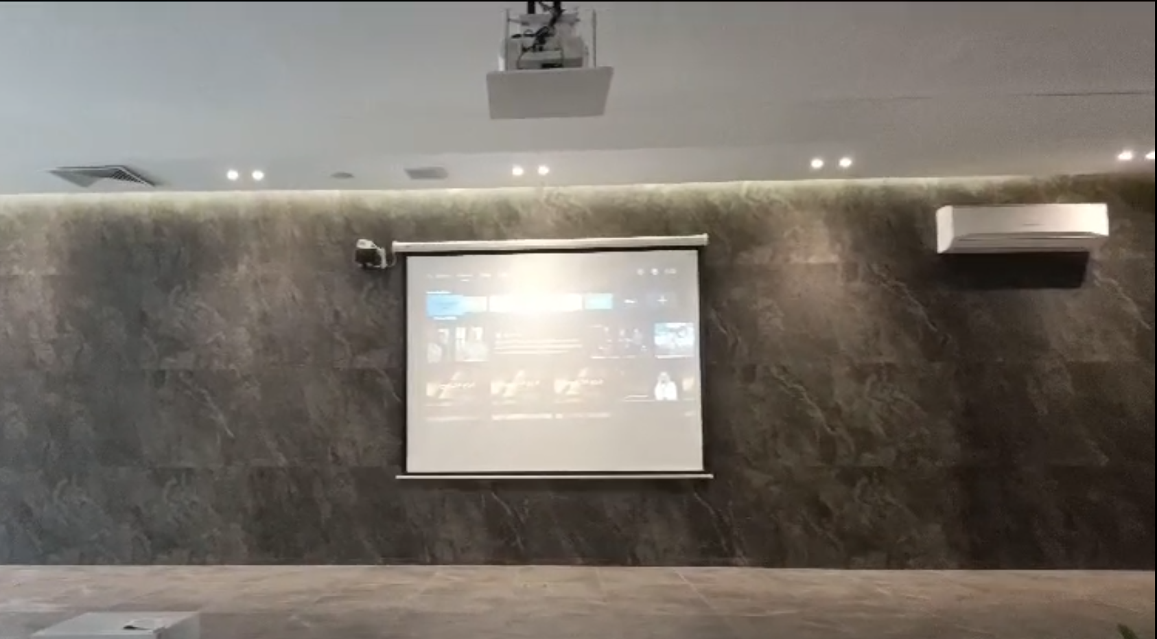 Premium home cinema setup