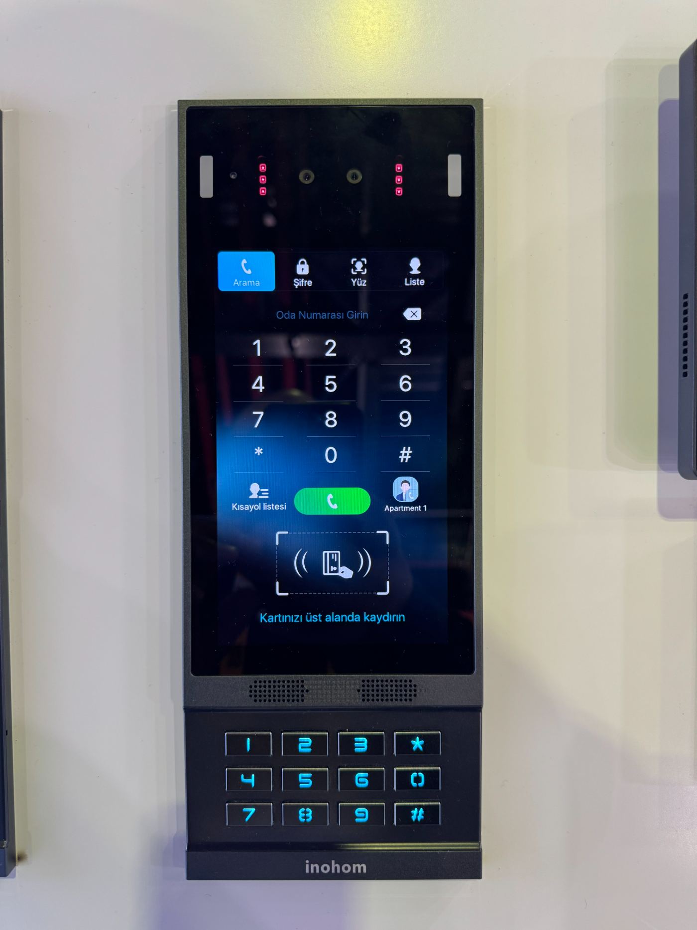 Entrance · IP Intercom — Hillside Villa · KNX/DALI Whole-Home Build (640 m²)
