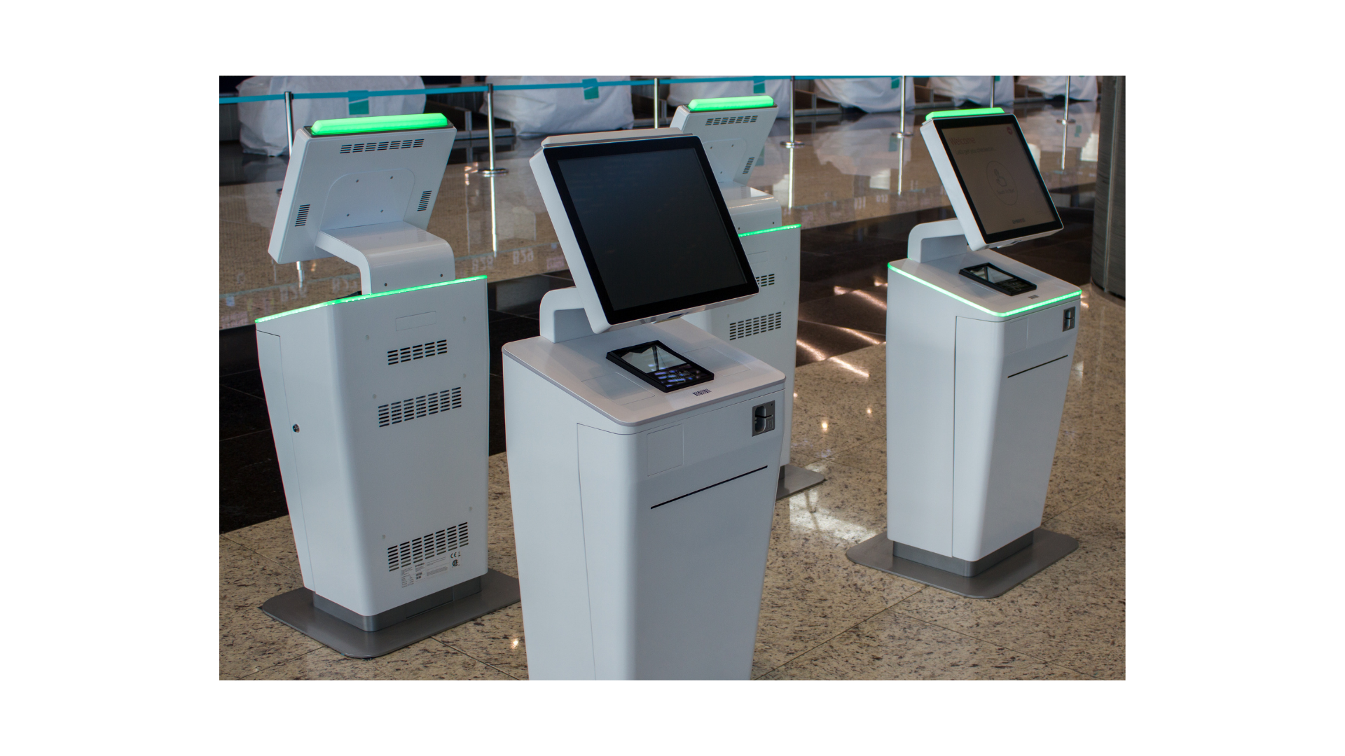 Horizon Pay · Counter & Airport Self-Service Kiosk (SKY-01) — hero
