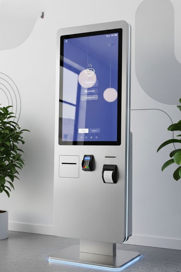 In-Use · Airport Field Photo — Horizon Pay · Counter & Airport Self-Service Kiosk (SKY-01)