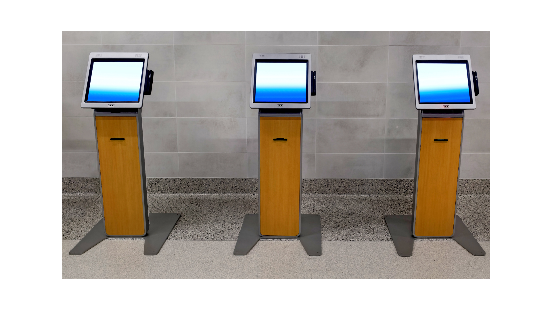 Family · Multi-Unit Hall Deployment — Naqib Desk · Ministry & Civic Self-Service Kiosk (SKY-02)