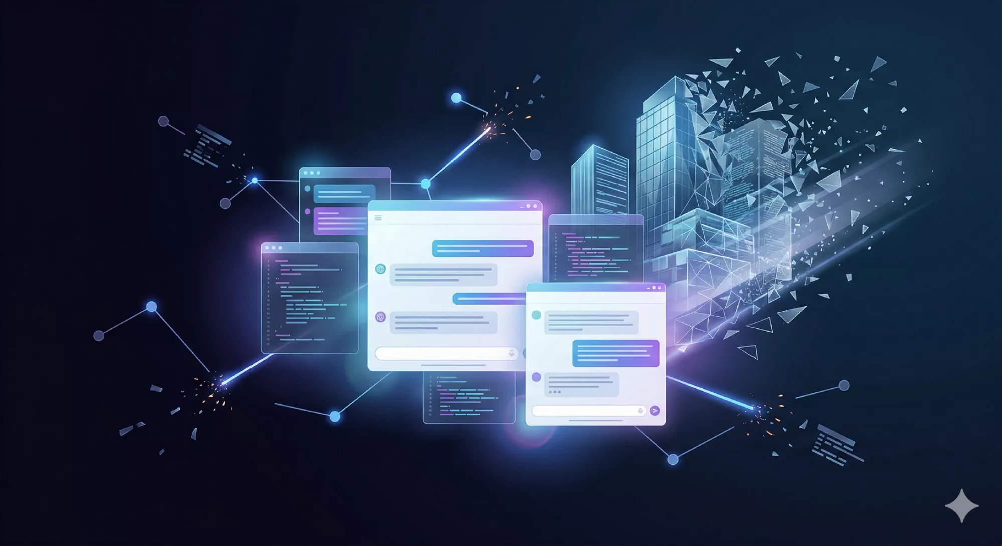 Entité d'entreprise fragmentée et invisible dans les réponses des IA génératives et LLM