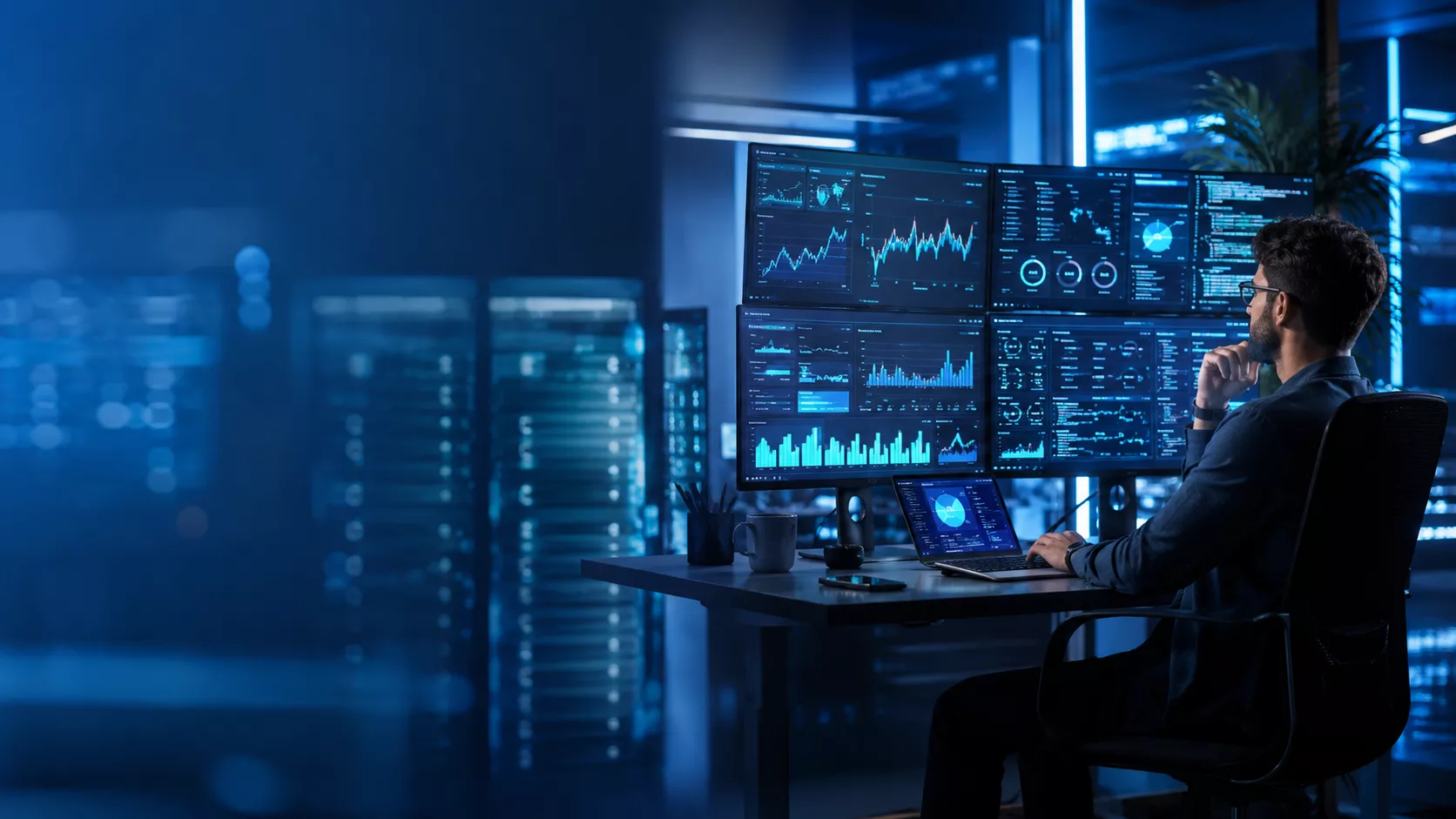 Monitoring et maintenance de site internet avec surveillance des performances web, sécurité serveur et optimisation technique