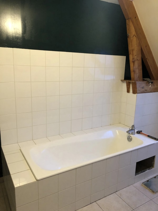 Avant rénovation salle de bain — HR Plomberie Chauffage