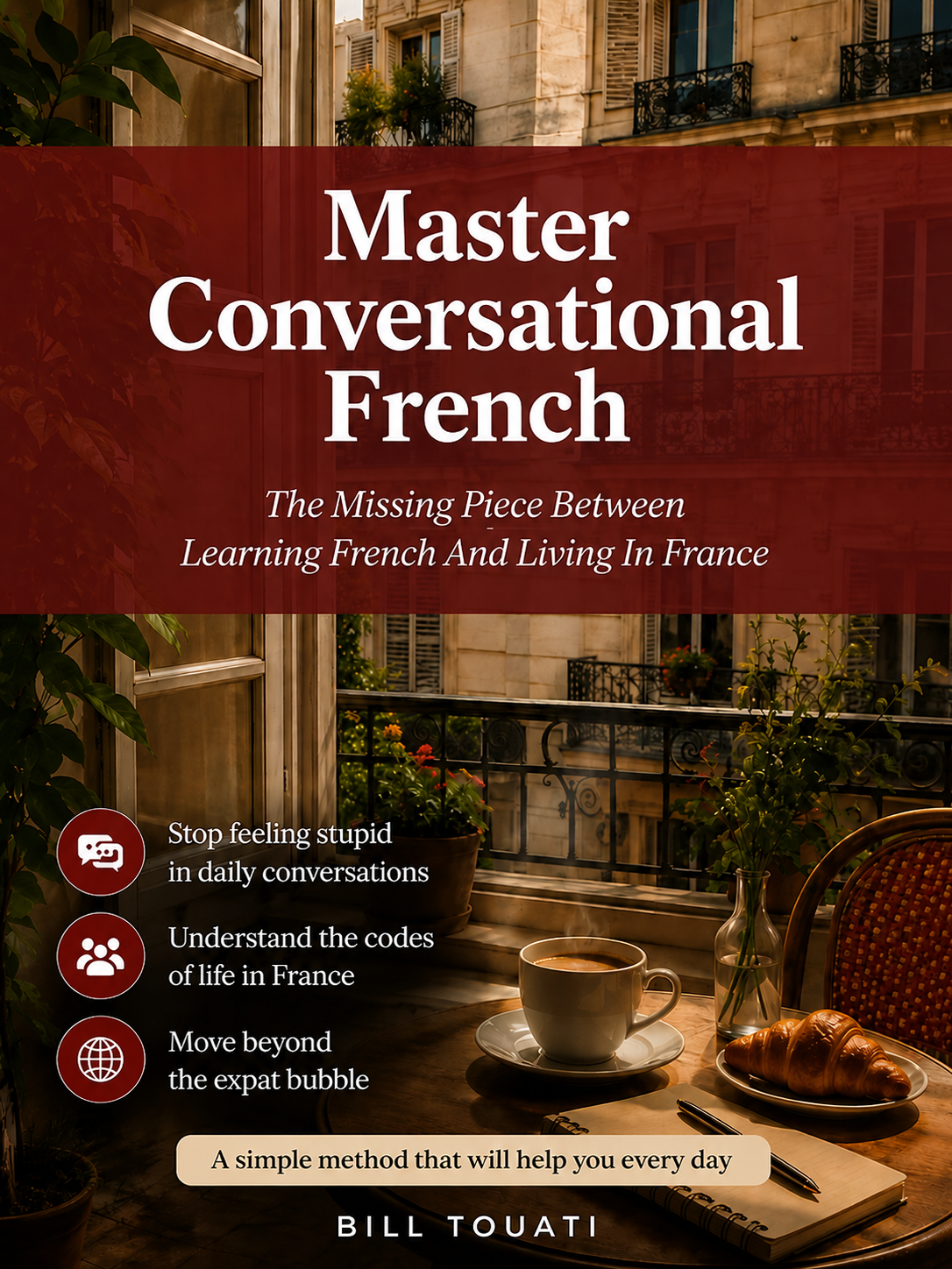 Master Conversational French book cover
