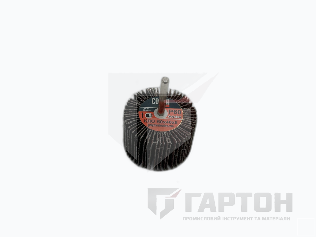 Фото Круг пелюстковий радіальний КЛО 60х40х6 Р-60 COBRA 21571 №2