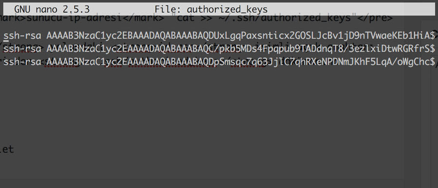 SSH keygen