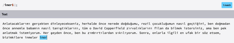 Regex 1