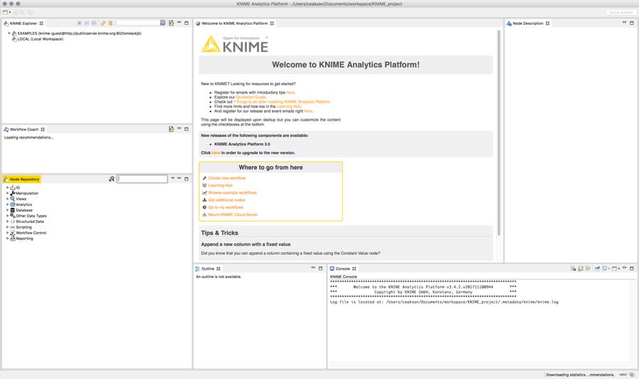Knime analytics
