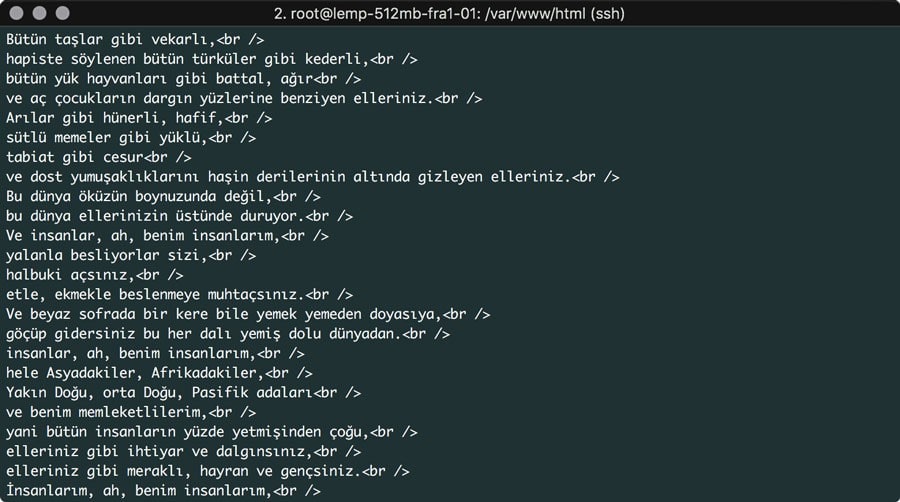 Php flat file