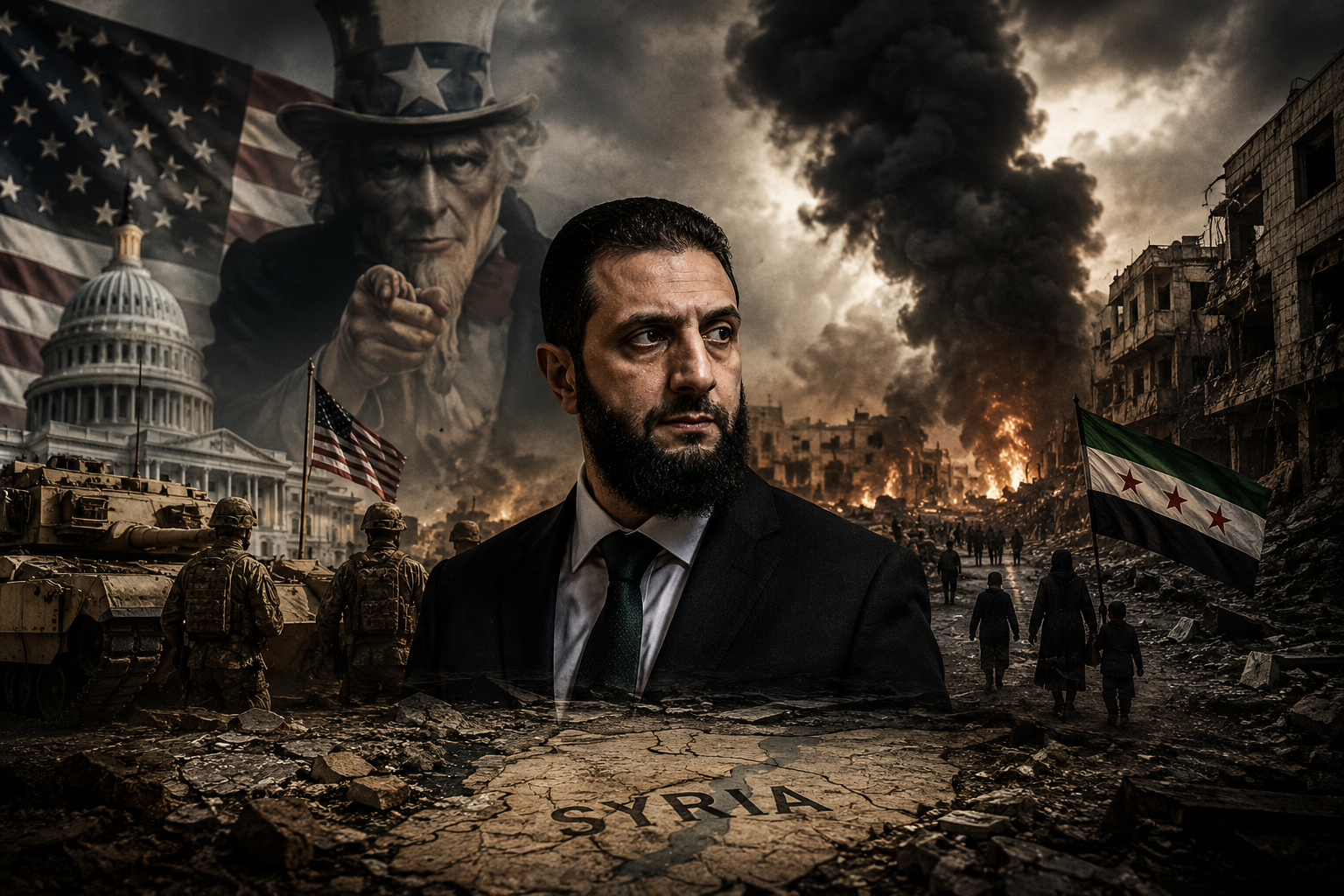 Caught in the Crossfire: How Syria's New Leader Faces the Consequences of U.S. Imperialism