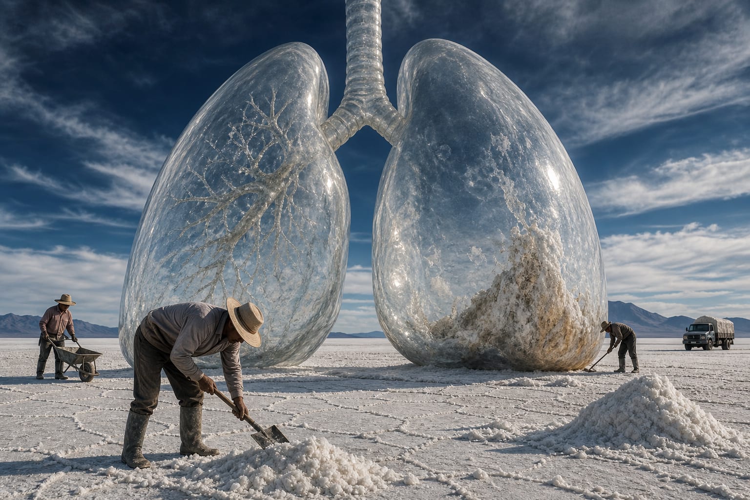 Bolivia’s Salt Flat Workers Are Breathing Impossible Air. So Why Does the World Want Their Lungs?