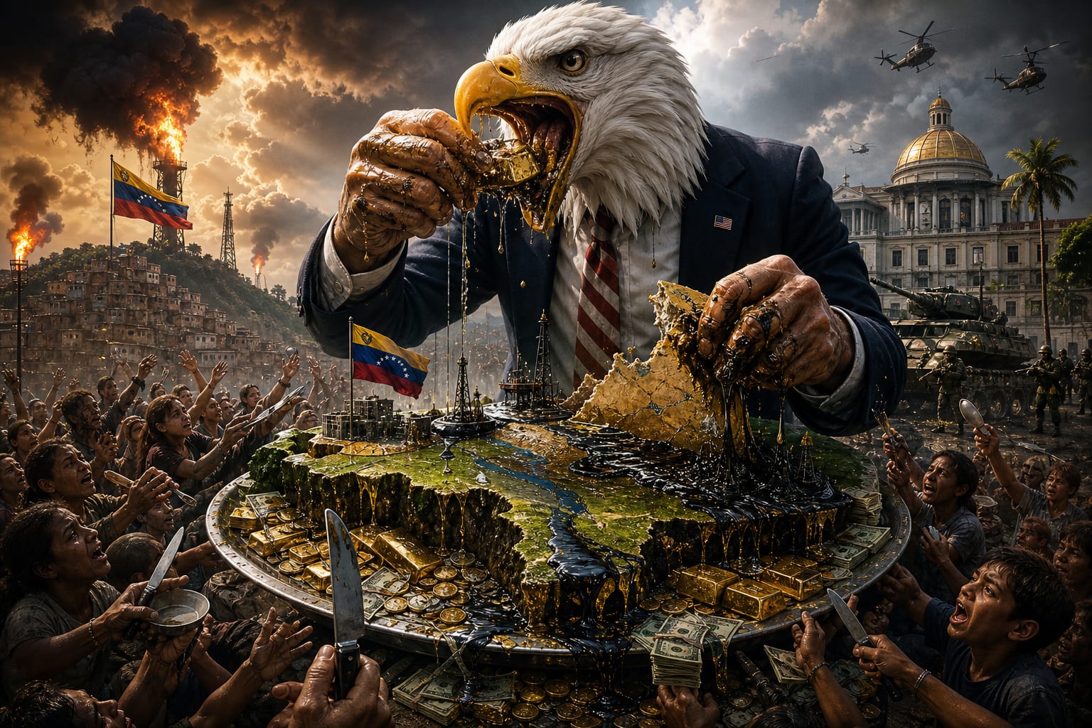 Venezuela Was Once Latin America's Richest Nation. Then Washington Got Hungry.