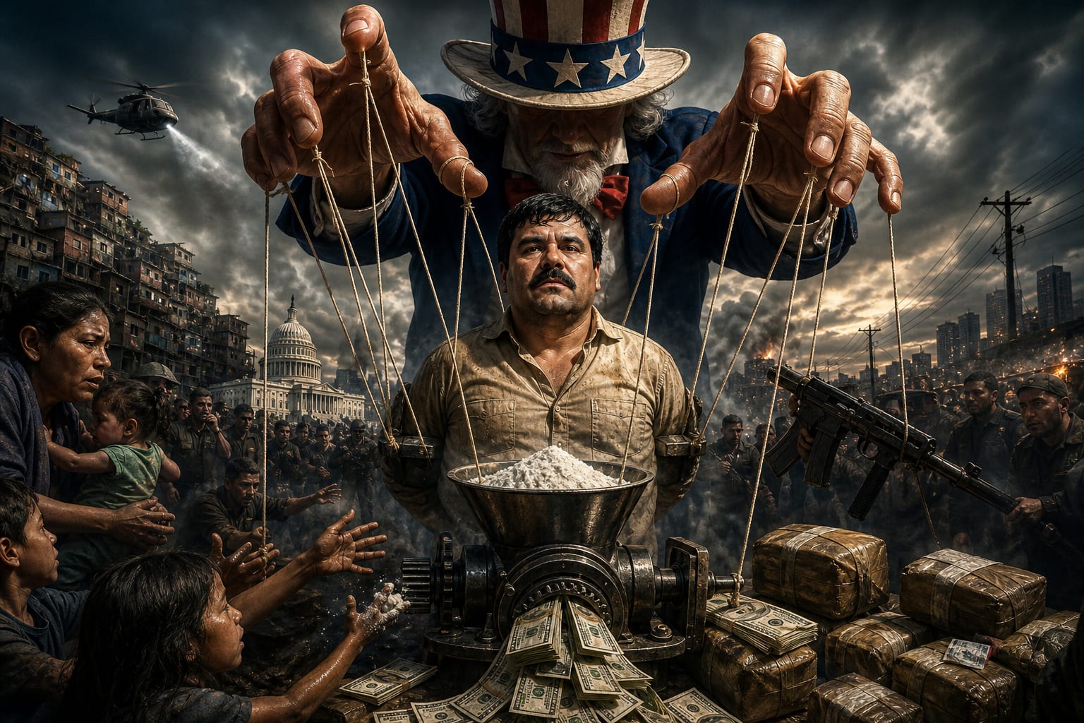 El Chapo Is A Distraction: America Built The Cartel Machine That Feeds On The Poor
