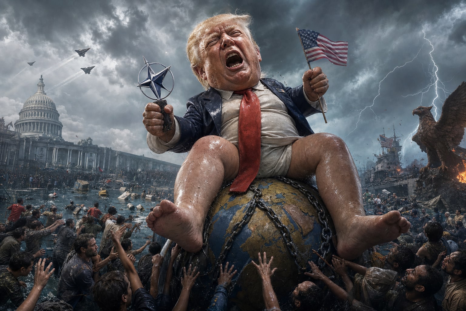 Trump's NATO Tantrum Exposes the Empire That Never Cared About You