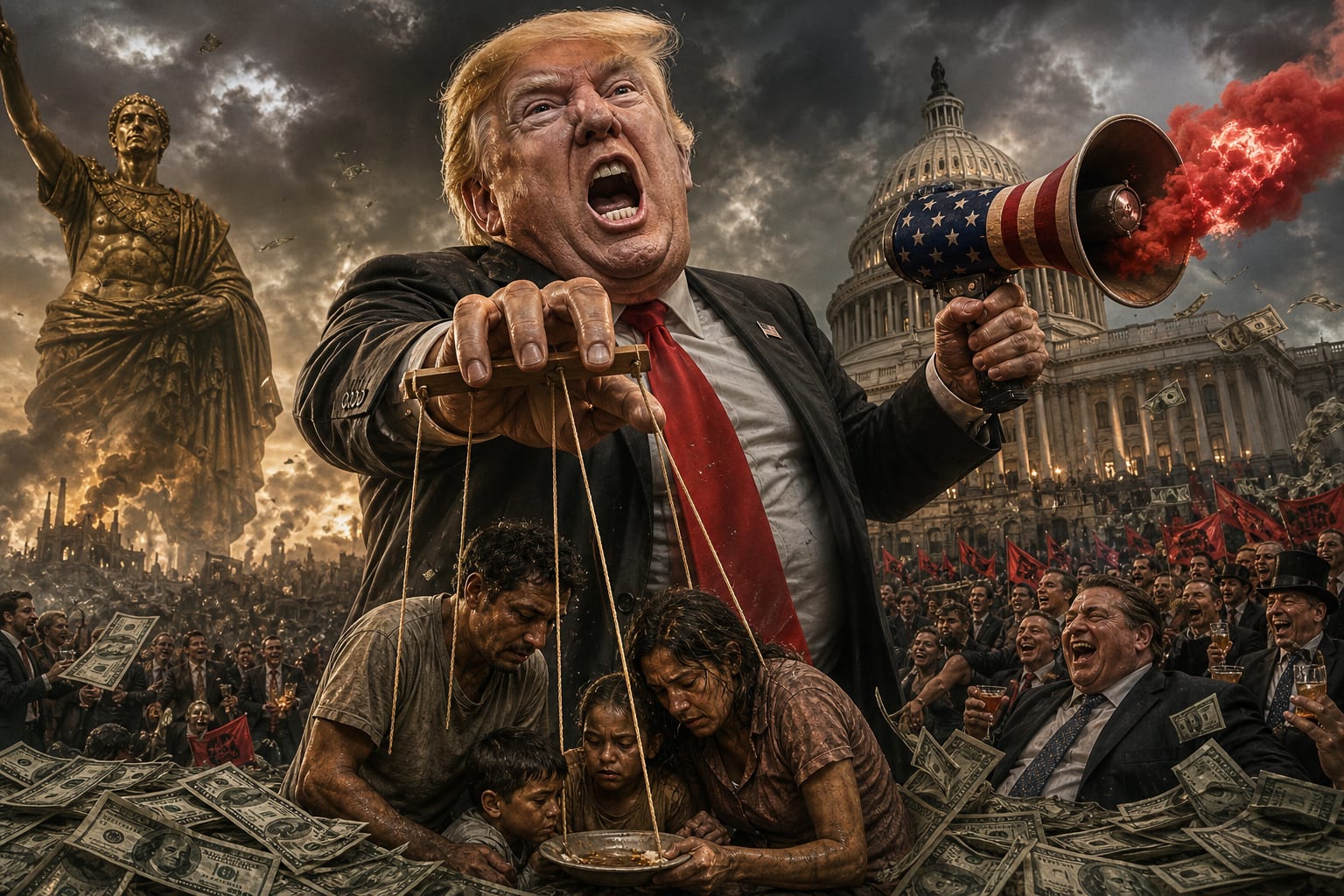 Trump Screams About Communism While Working Families Starve: The Oldest Trick in the Empire's Playbook