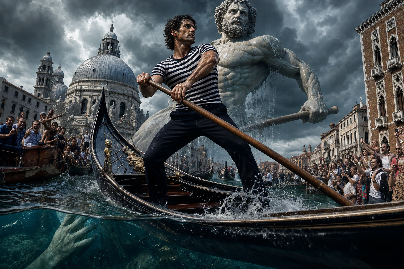 The Gondoliers of Venice: How a Life on Water Builds Astonishing Strength and a Calm, Unbreakable Mind