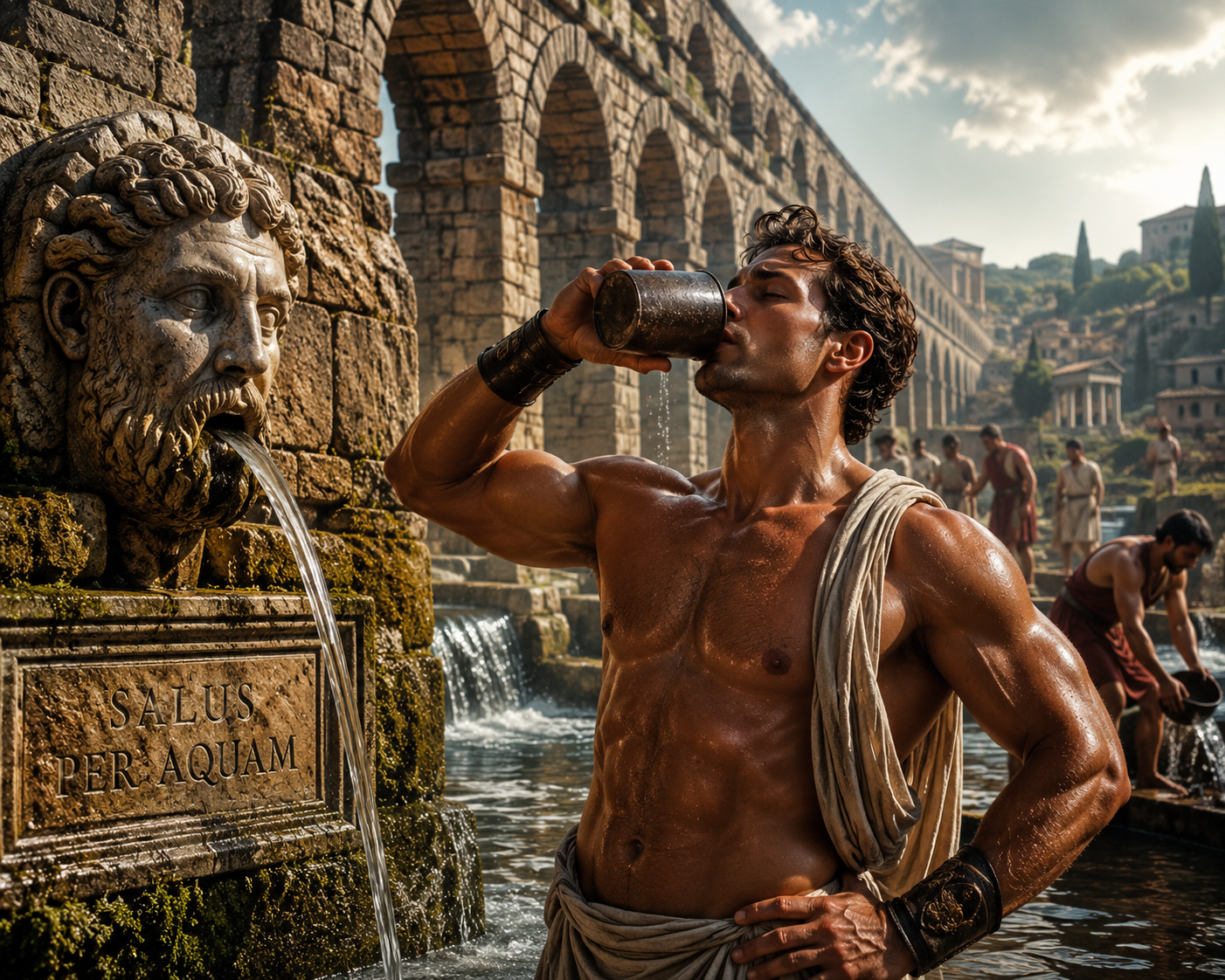 The Roman Aqueducts Built Gorgeous Human Beings : The Hidden Health Secret Flowing Through Ancient Stone