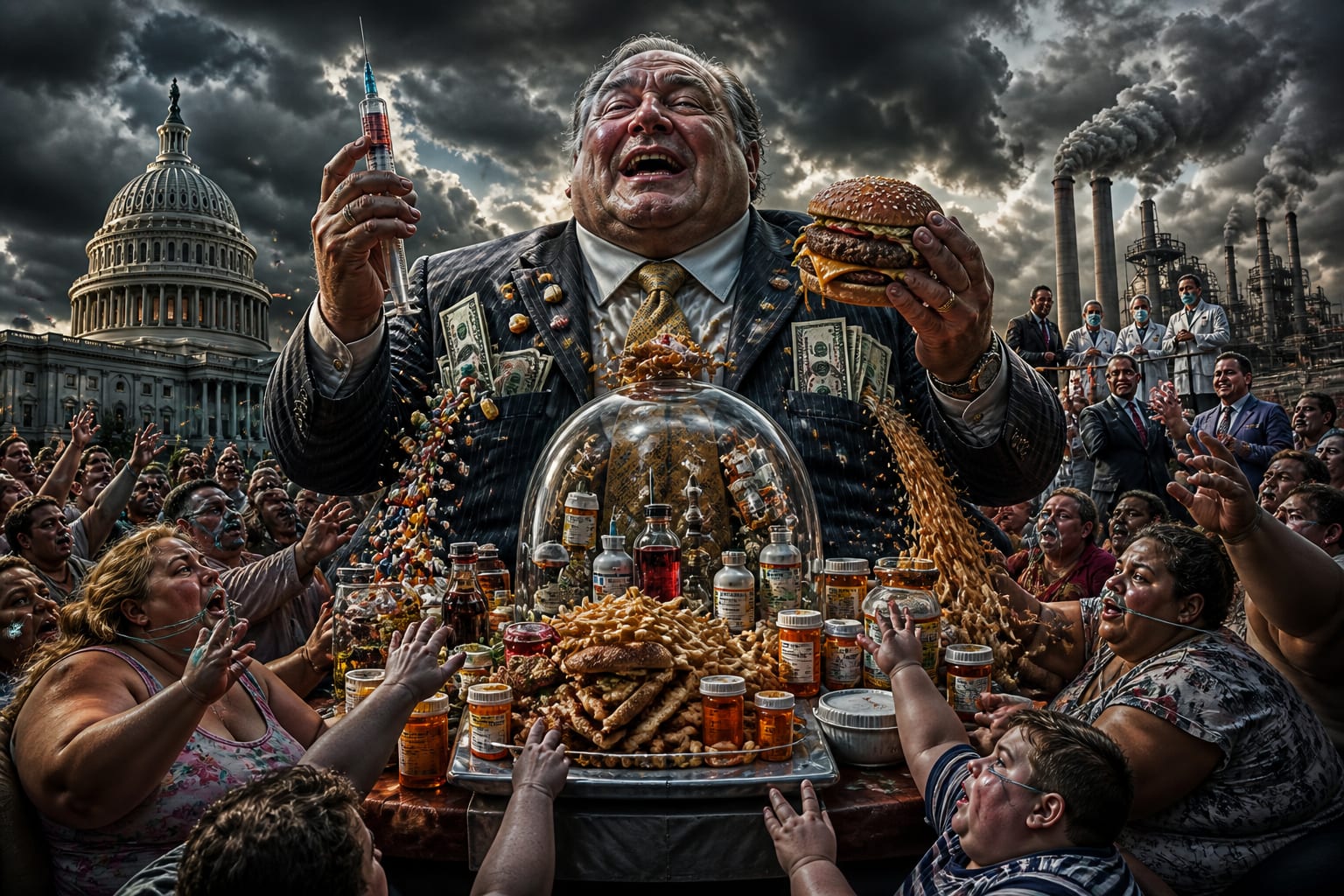 The Sickening Truth: How the Food and Drug Industries Feed You Sick and Sell You the Cure