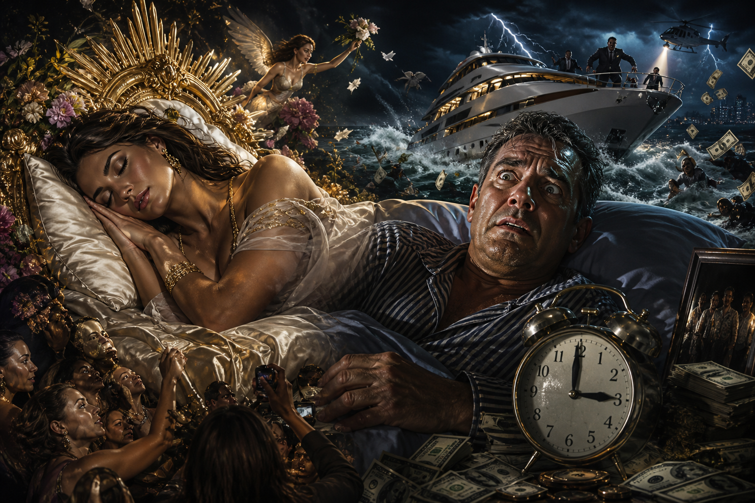 Why Beautiful Women Sleep Like Goddesses While Boat-Owning Men Twitch Awake at 3 A.M.