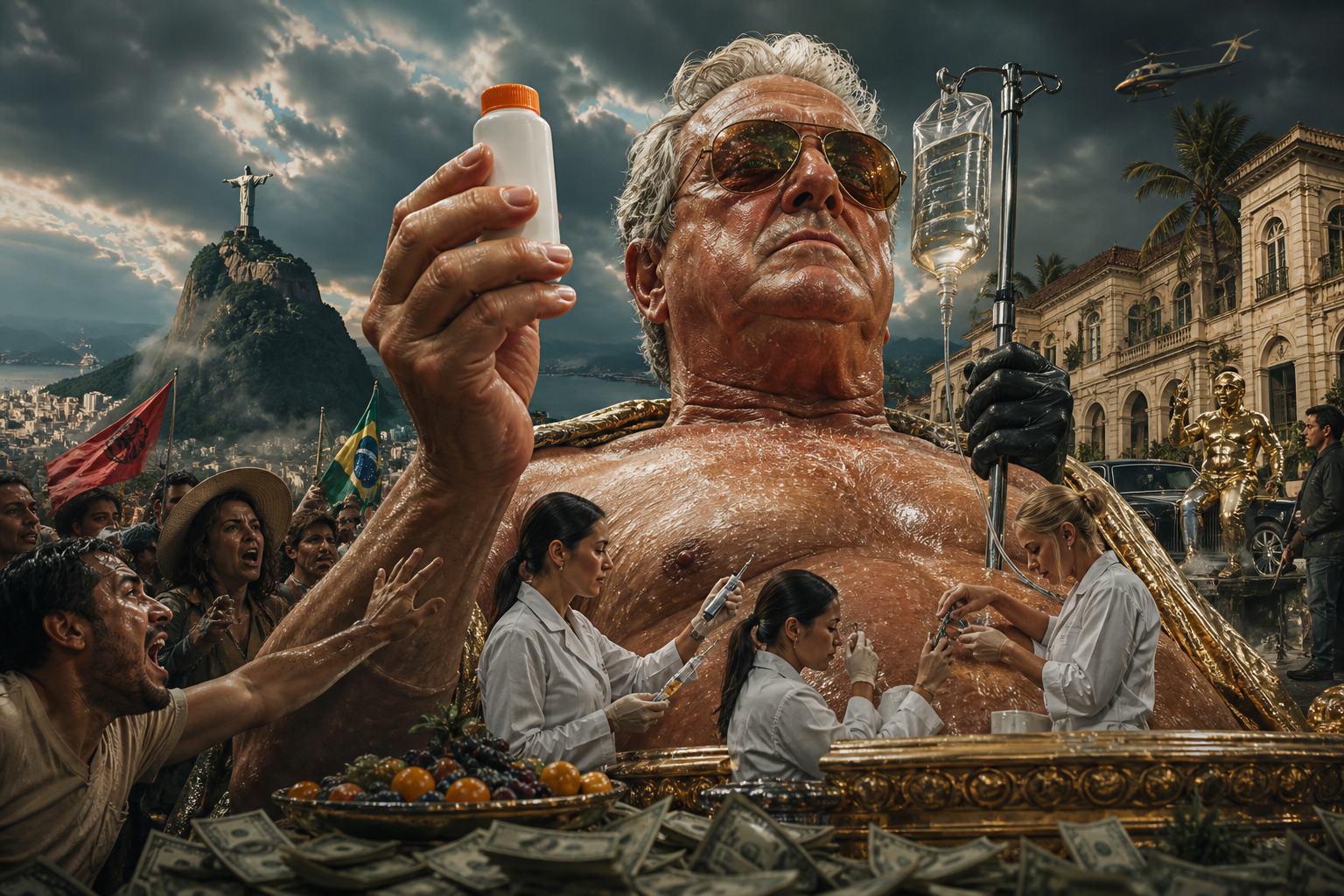 The Miraculous Health of Rich Men Who Buy Youth When a $9 Bottle of Sunscreen Would Do