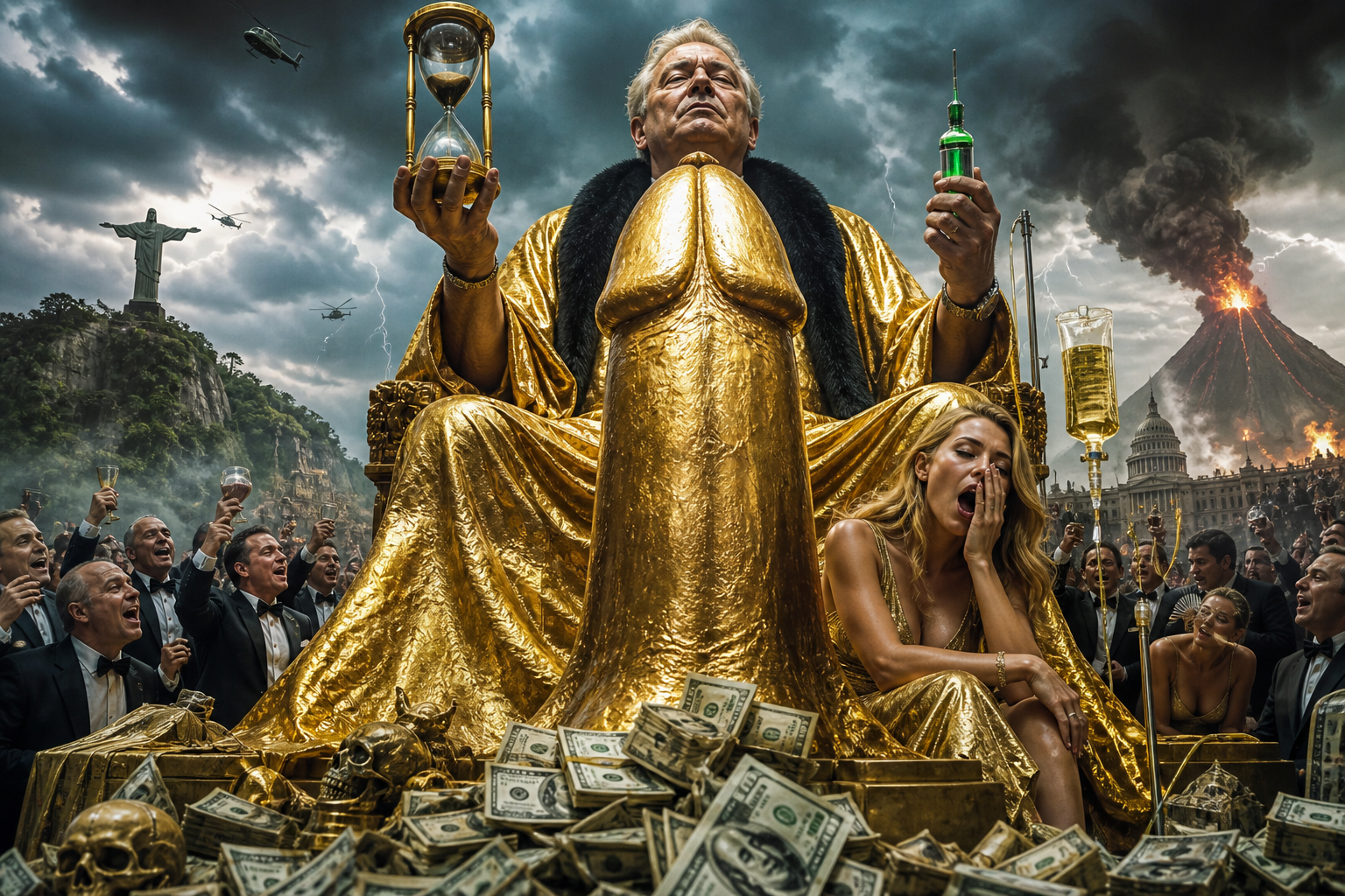 The Immortal Erection: Why Billionaires Crave Eternal Life While Their Girlfriends Yawn Into the Void