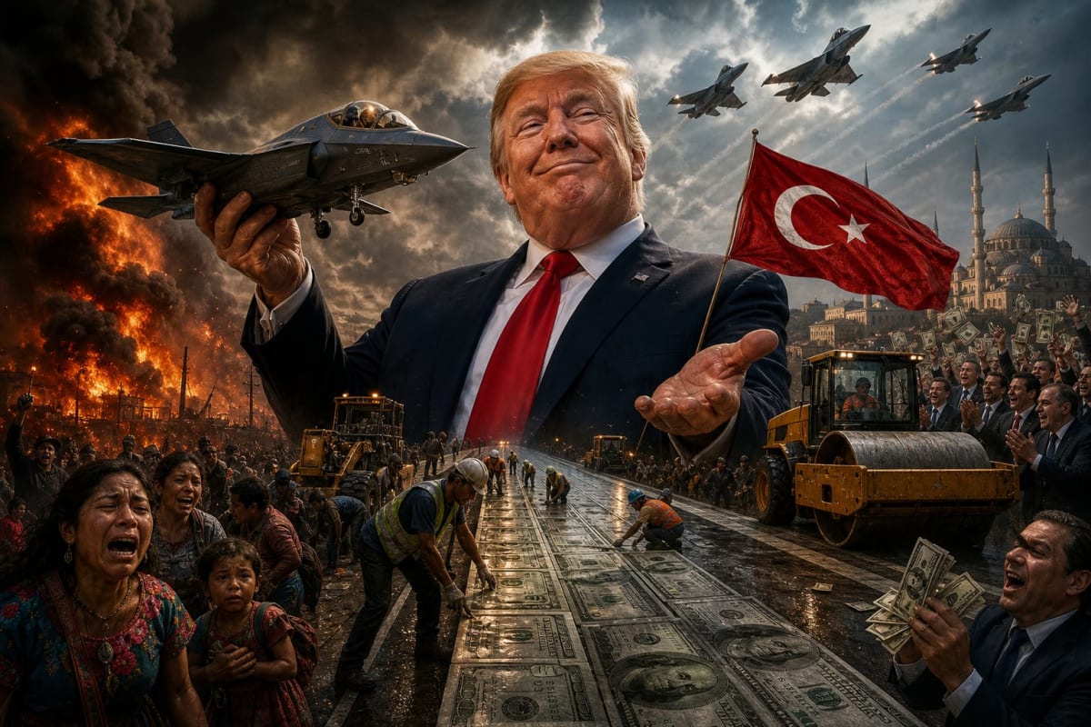 Trump's Warplanes for a Strongman: The Same Empire That Starves Venezuela Now Arms Erdogan