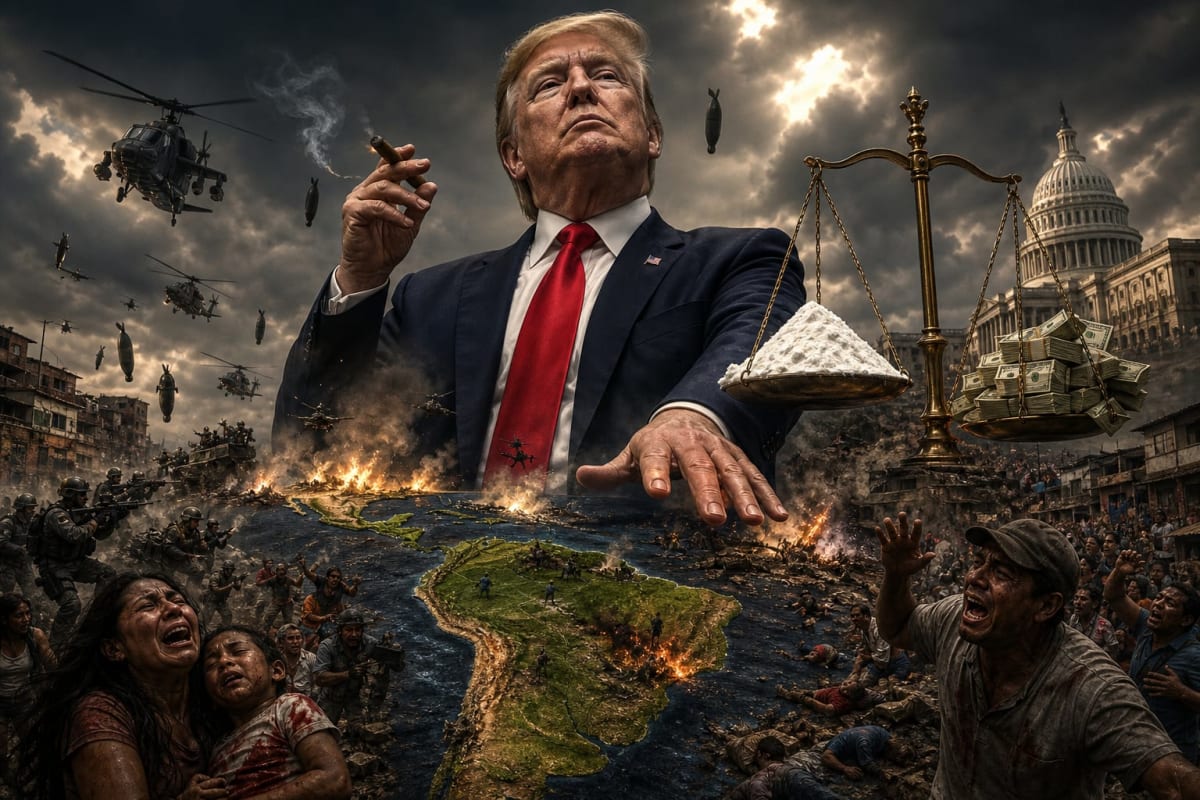 Trump's  Bloody 'Donroe Doctrine': How Washington Turned Latin America Into a Killing Field While Cocaine Prices Never Budged