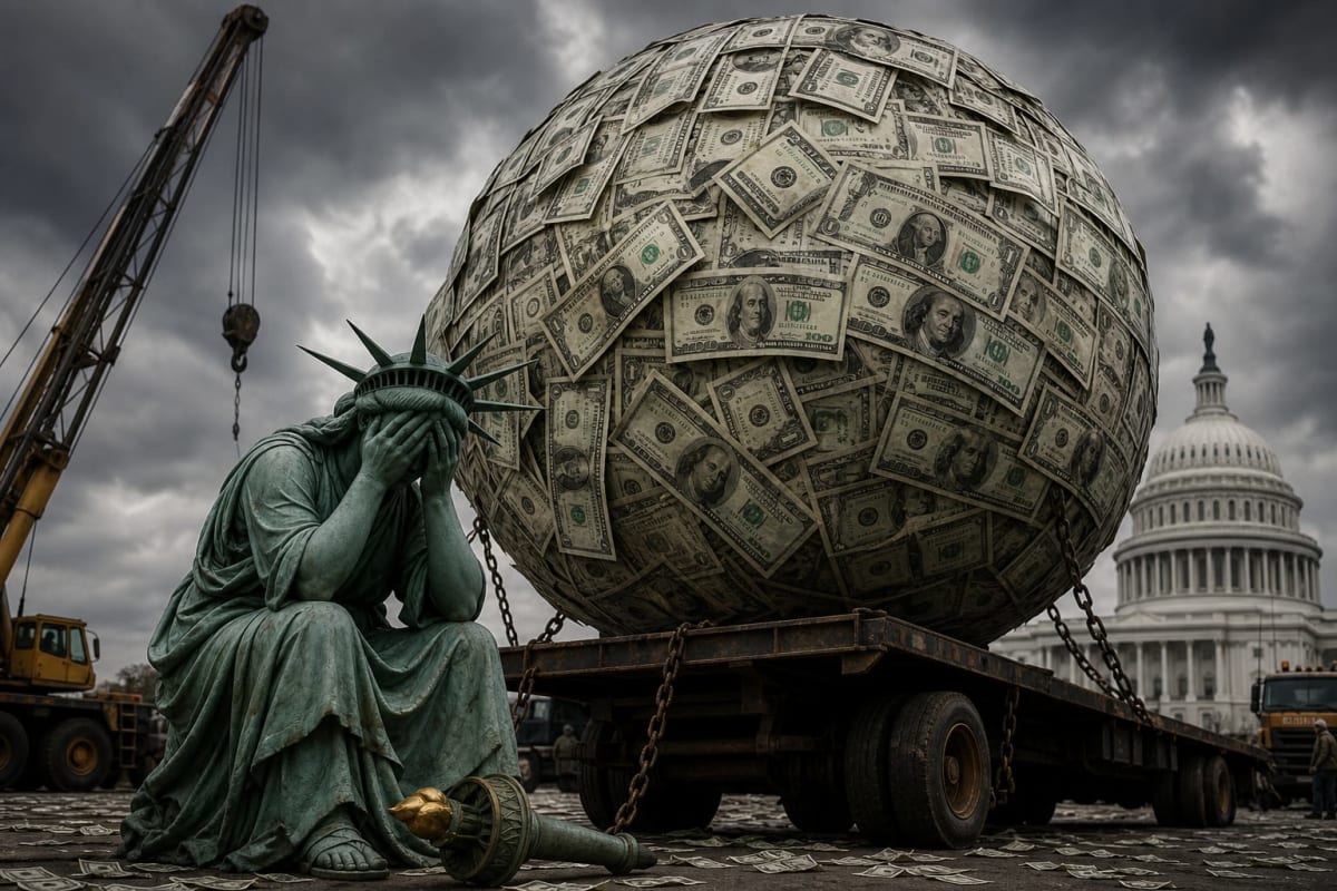 US Debt Crisis: $41 Trillion By 2026 Threatens Imperial Power