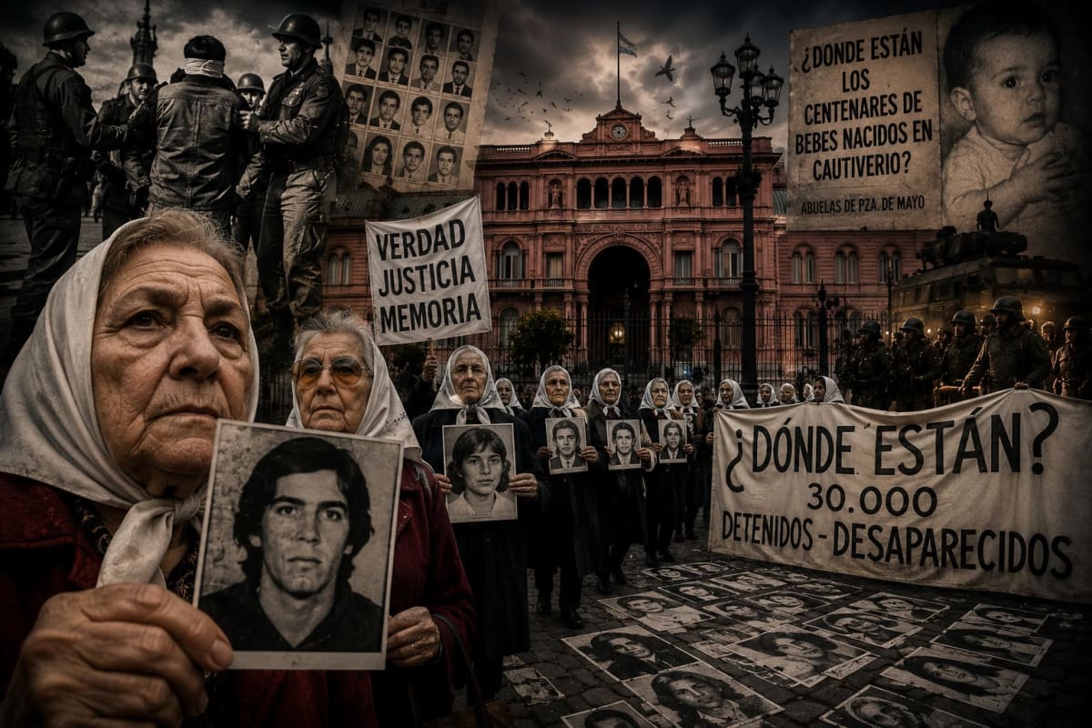 Plaza de Mayo Mothers Demand Truth After 30,000 Disappearances and Stolen Babies