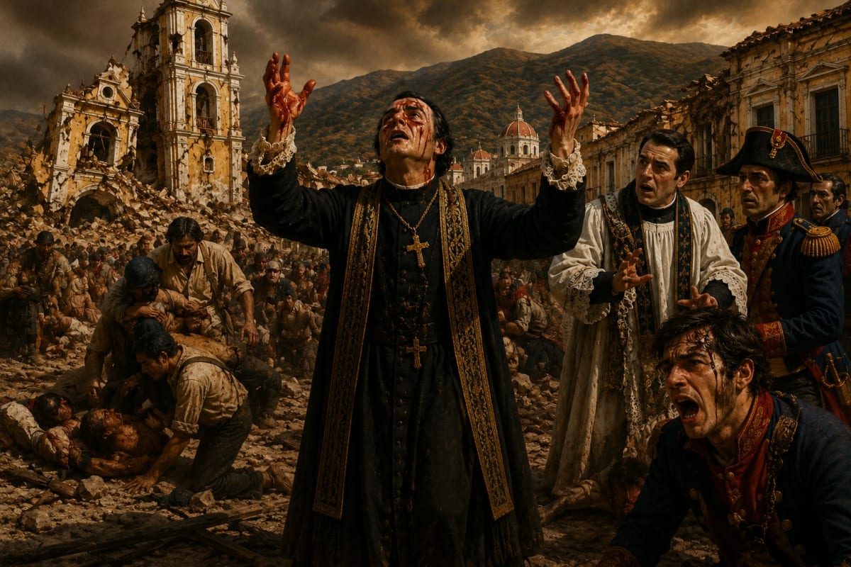 The Earthquake God Chose Sides: How Spain Turned Rubble Into a Weapon in 1812 Caracas