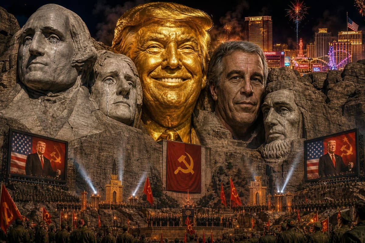 Trump at Mount Rushmore: 'Communist Menace' Warning at 250th on July 3, 2026