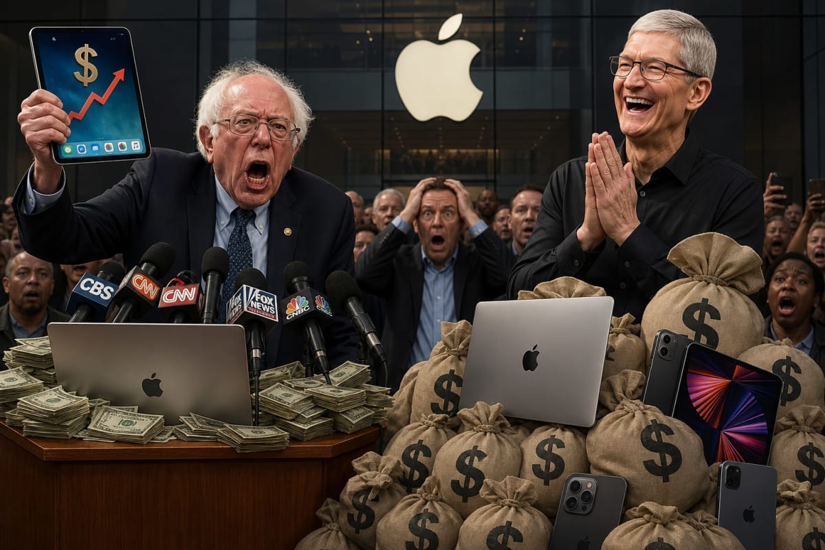 Apple Hikes MacBook And iPad Prices; Sanders Labels Move 'Corporate Greed'
