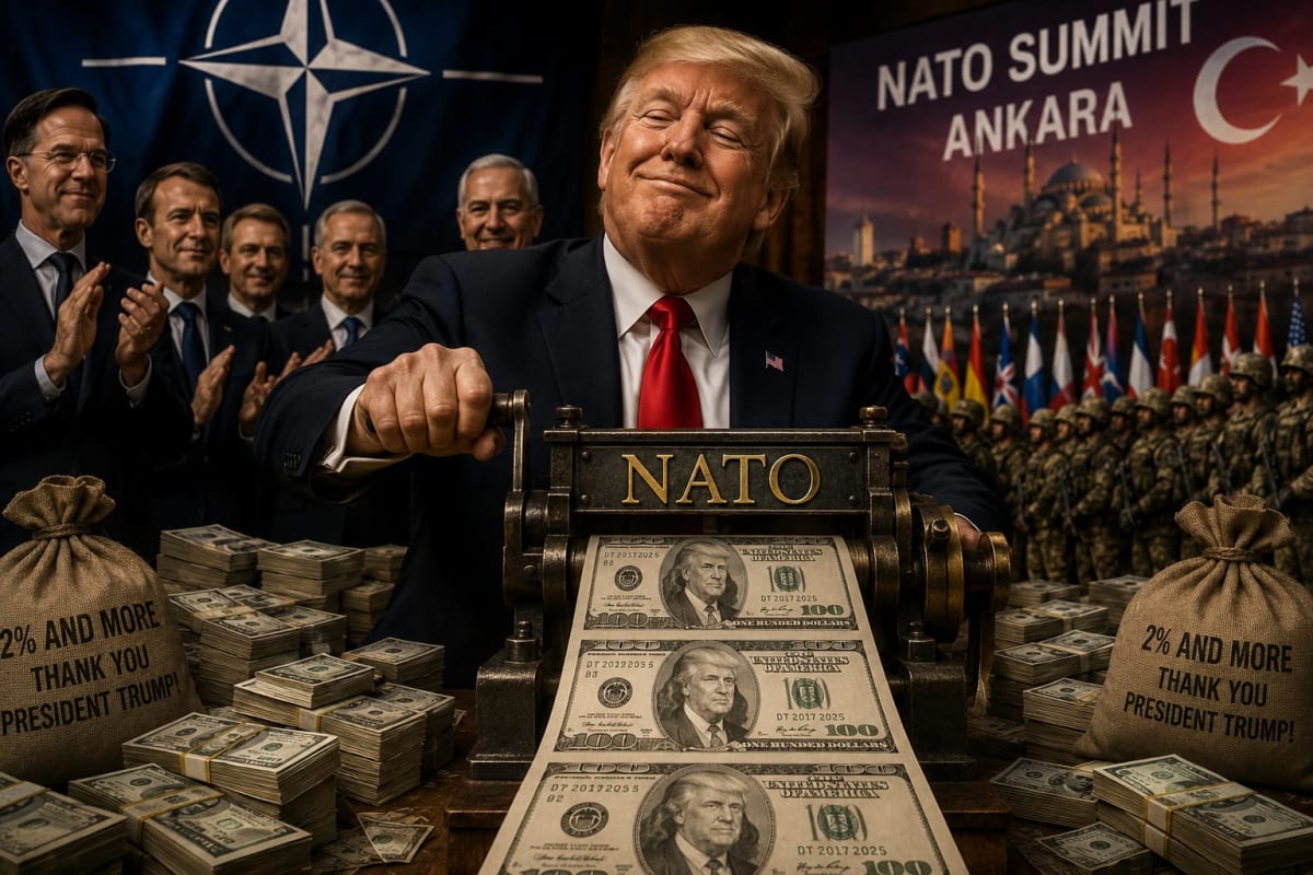 Trump Turns NATO Into A Cash Machine Ahead Of Ankara Summit