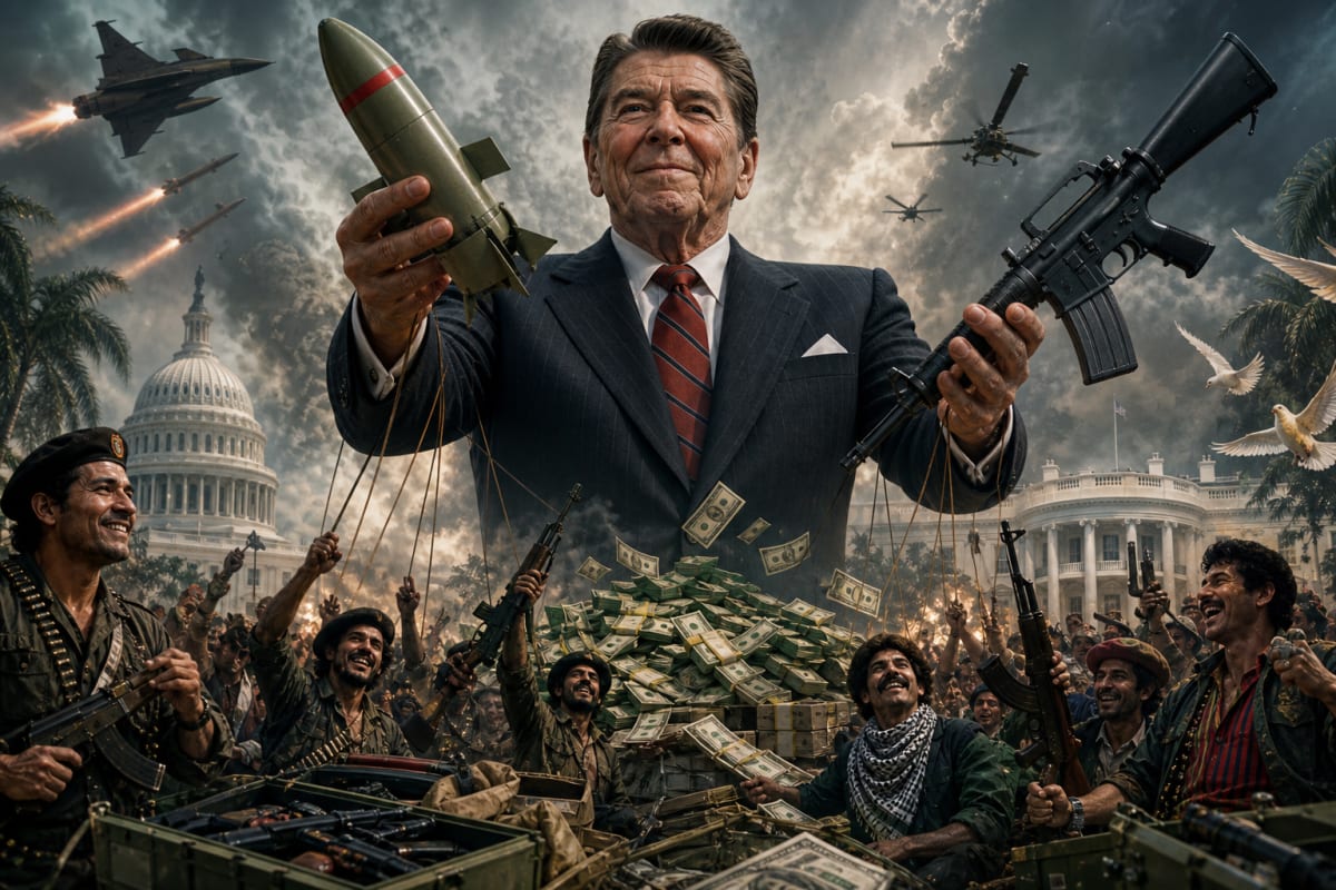 The Iran Contra Scandal: How Reagan's White House Sold Missiles to Enemies and Guns to Killers