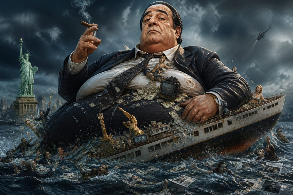 Robert Maxwell: The Bloated Media Emperor Who Sank Like His Own Ego Into the Sea