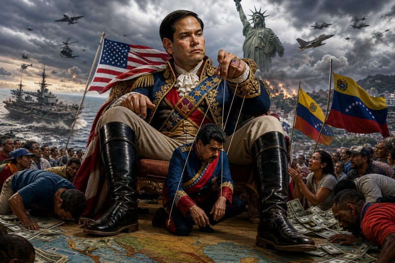Marco Rubio Named Venezuela 'Viceroy' as Trump Turns an Entire Nation Into a US Colony